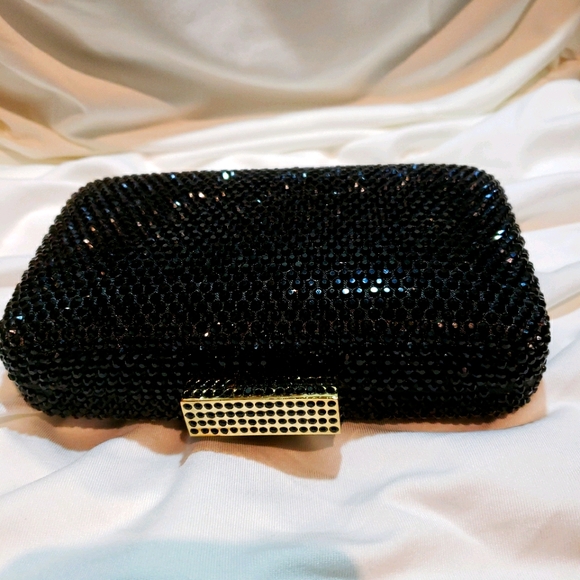 Judith Leiber Black Swarovski Crystal - Picture 3 of 5